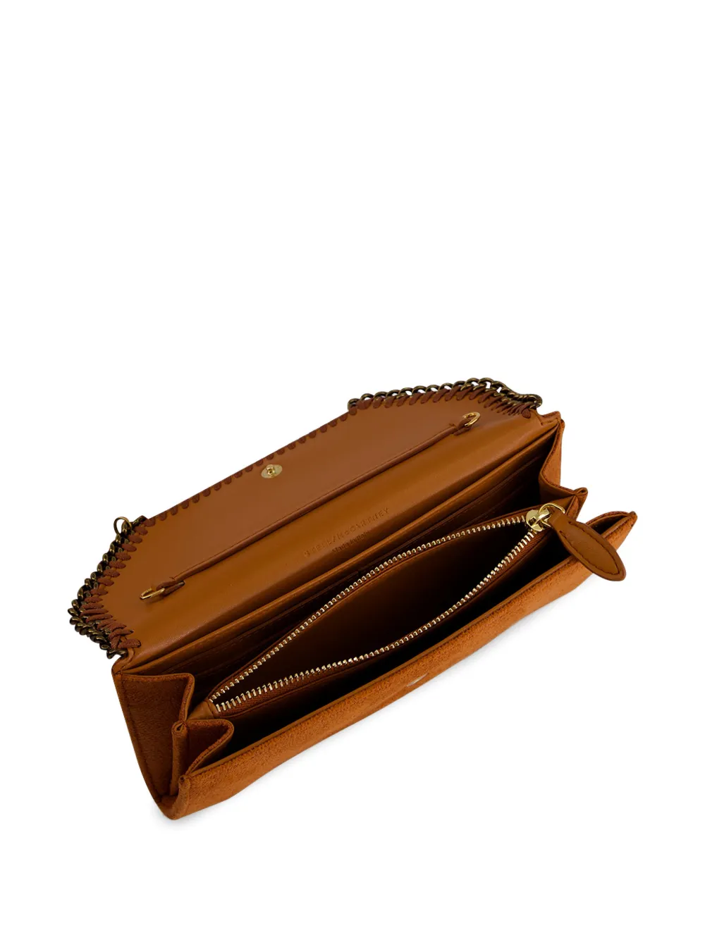 Stella McCartney Falabella crossbodytas met schakelketting Oranje