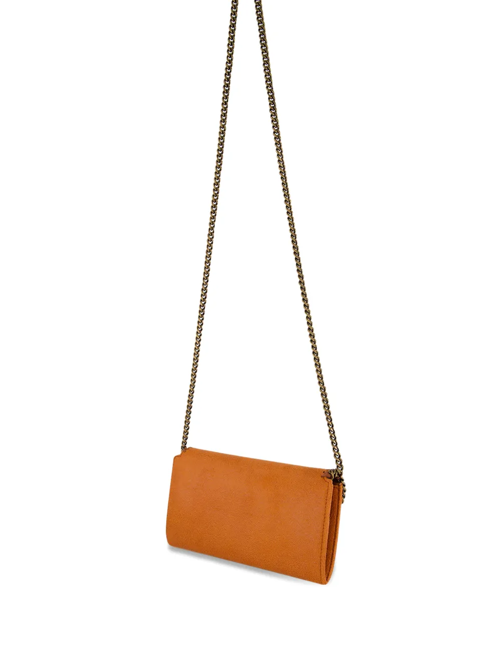Stella McCartney Falabella crossbodytas met schakelketting Oranje