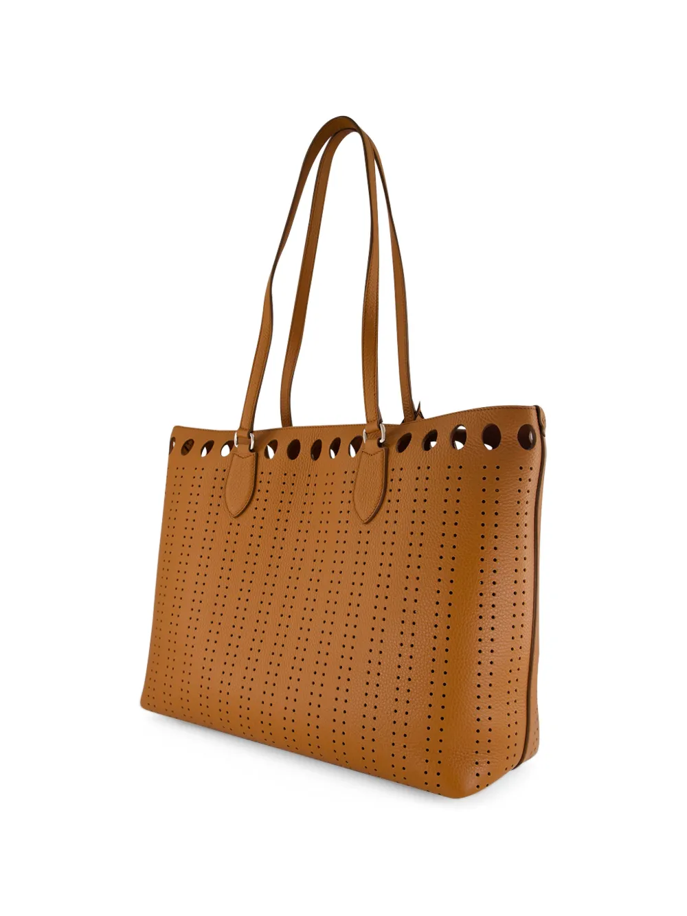 Valentino Garavani Geperforeerde shopper Bruin