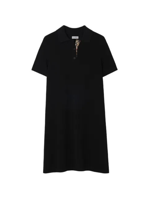 Burberry wool polo shirt dress