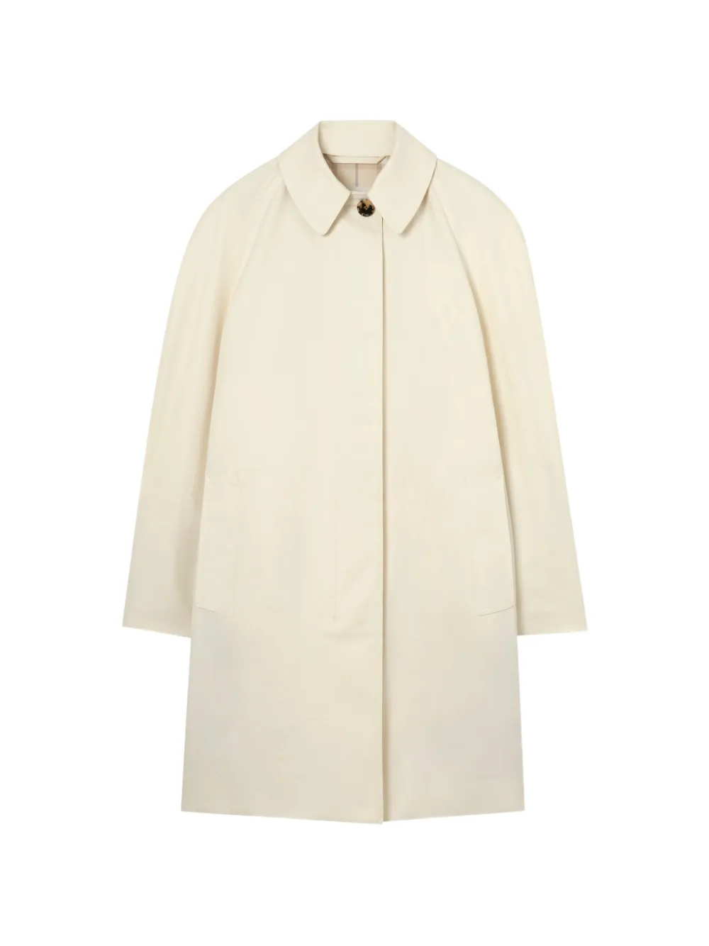 Burberry Cappotto midi in gabardine - Toni neutri