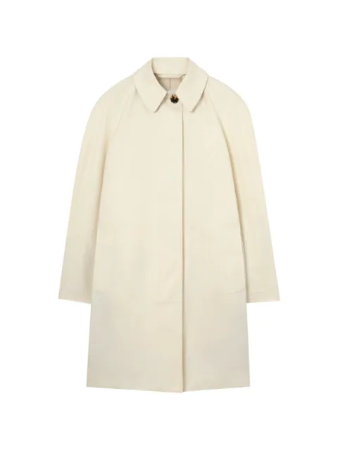 Burberry abrigo midi estilo gabardina