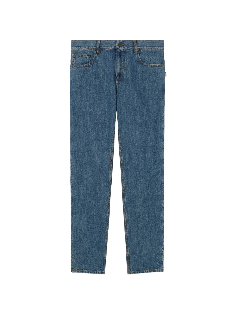 Burberry Gerade Jeans - Blau