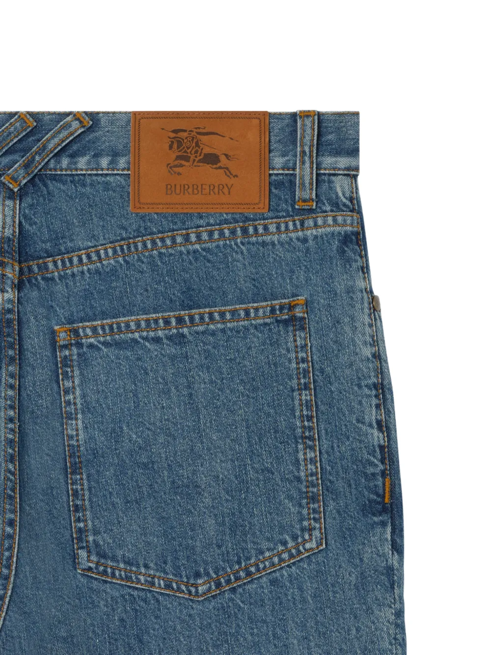 Burberry Straight jeans Blauw