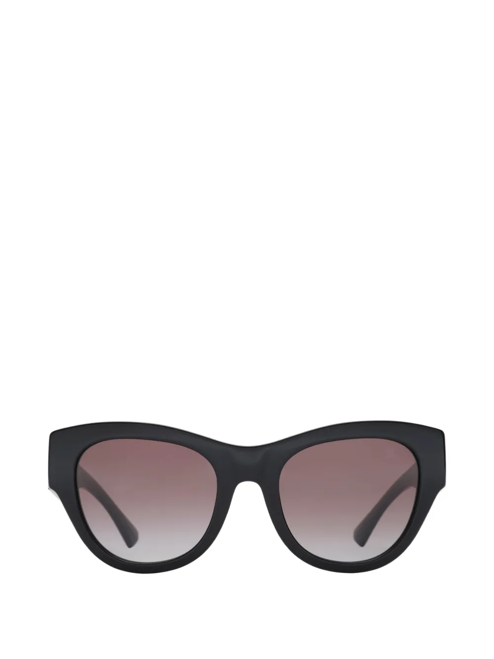 Burberry Knight round sunglasses - Schwarz