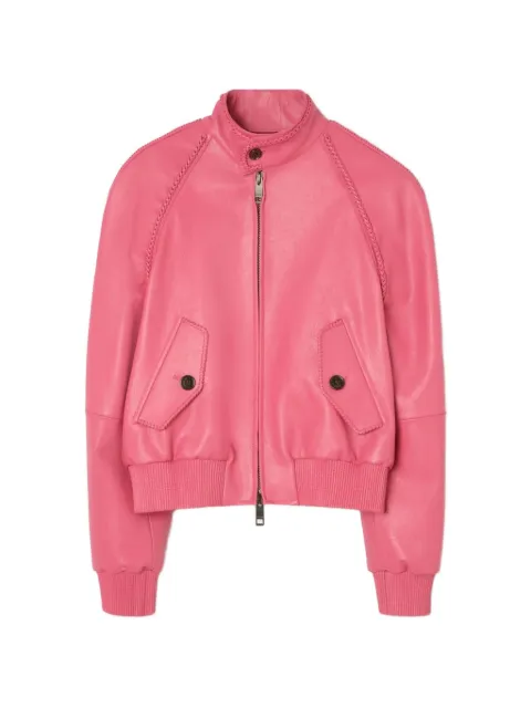 Burberry chamarra Locksley de piel