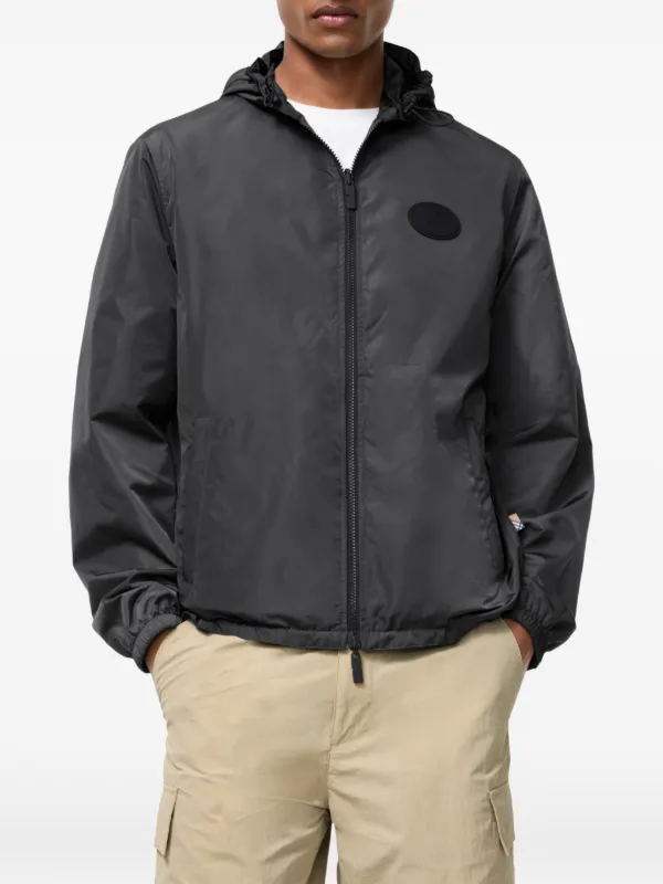Burberry Reversible Check Newport Hooded Jacket | Grey | FARFETCH