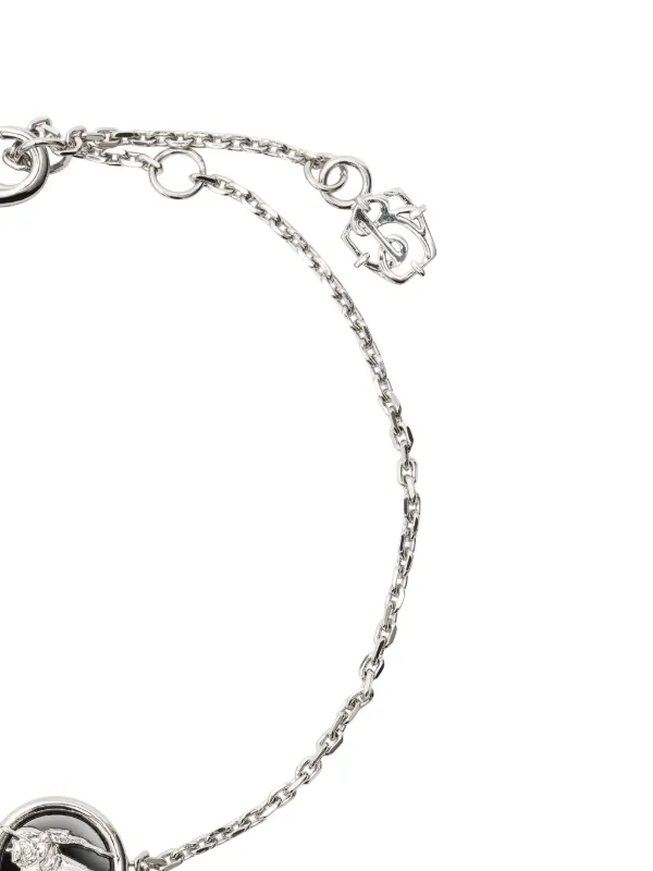 Burberry Knight Coin Bracelet | Silver | FARFETCH