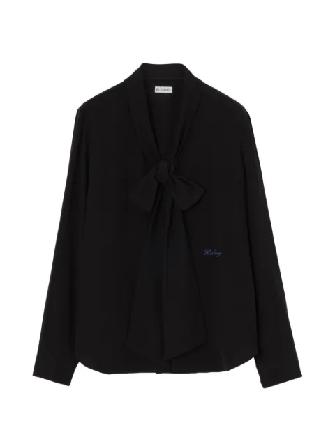 Burberry silk crepe de chine blouse