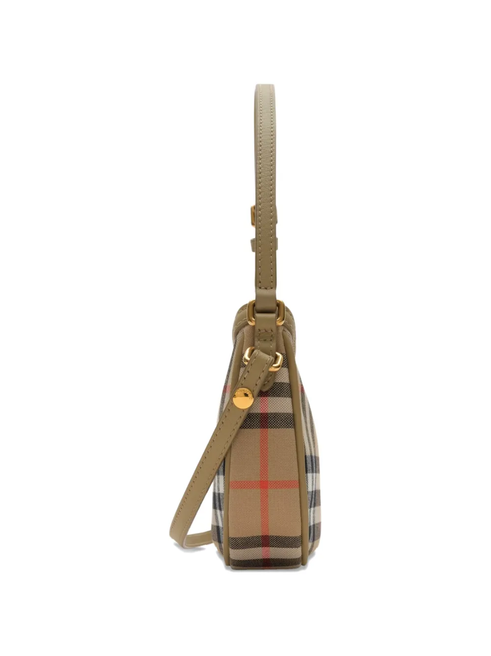 Burberry Kids Geruite schoudertas Beige