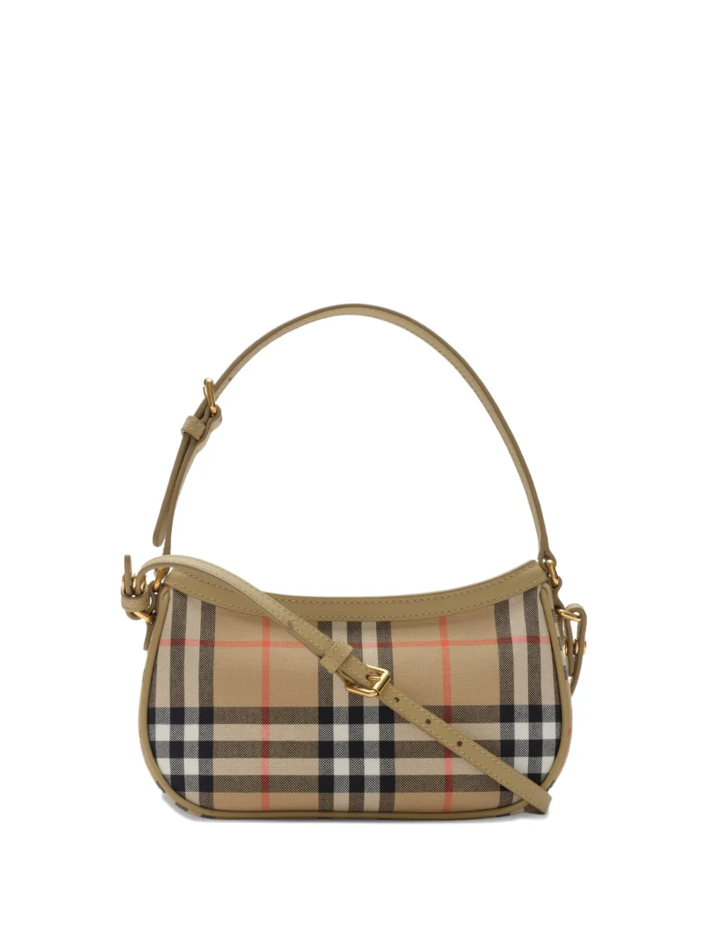 Burberry Kids Borsa a spalla Check - Toni neutri