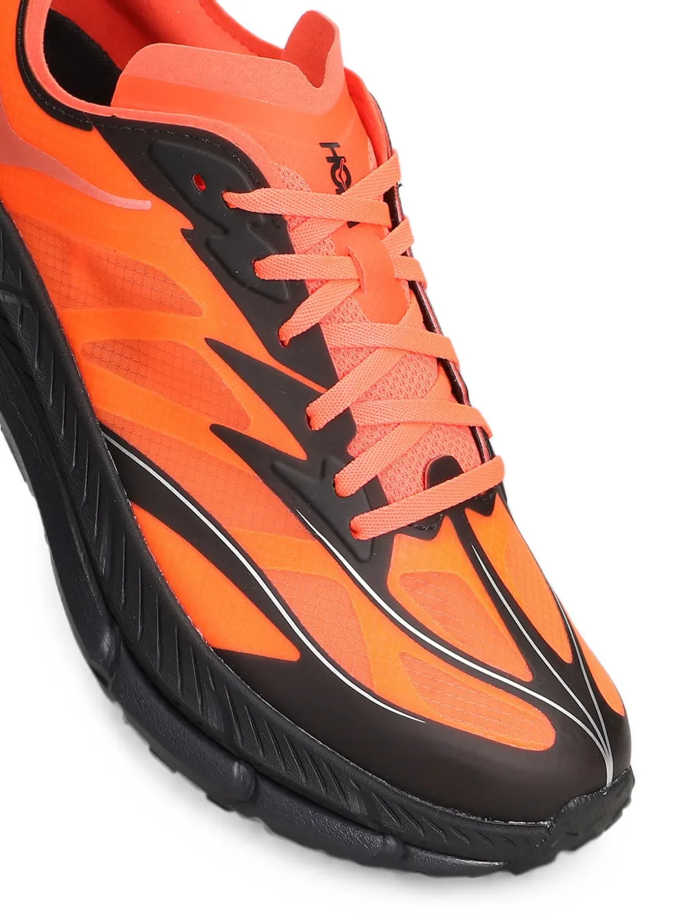 HOKA Mafate Speed 4 Lite panelled sneakers Oranje