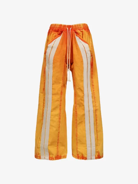 RRR123 Trappist side-stripe trousers