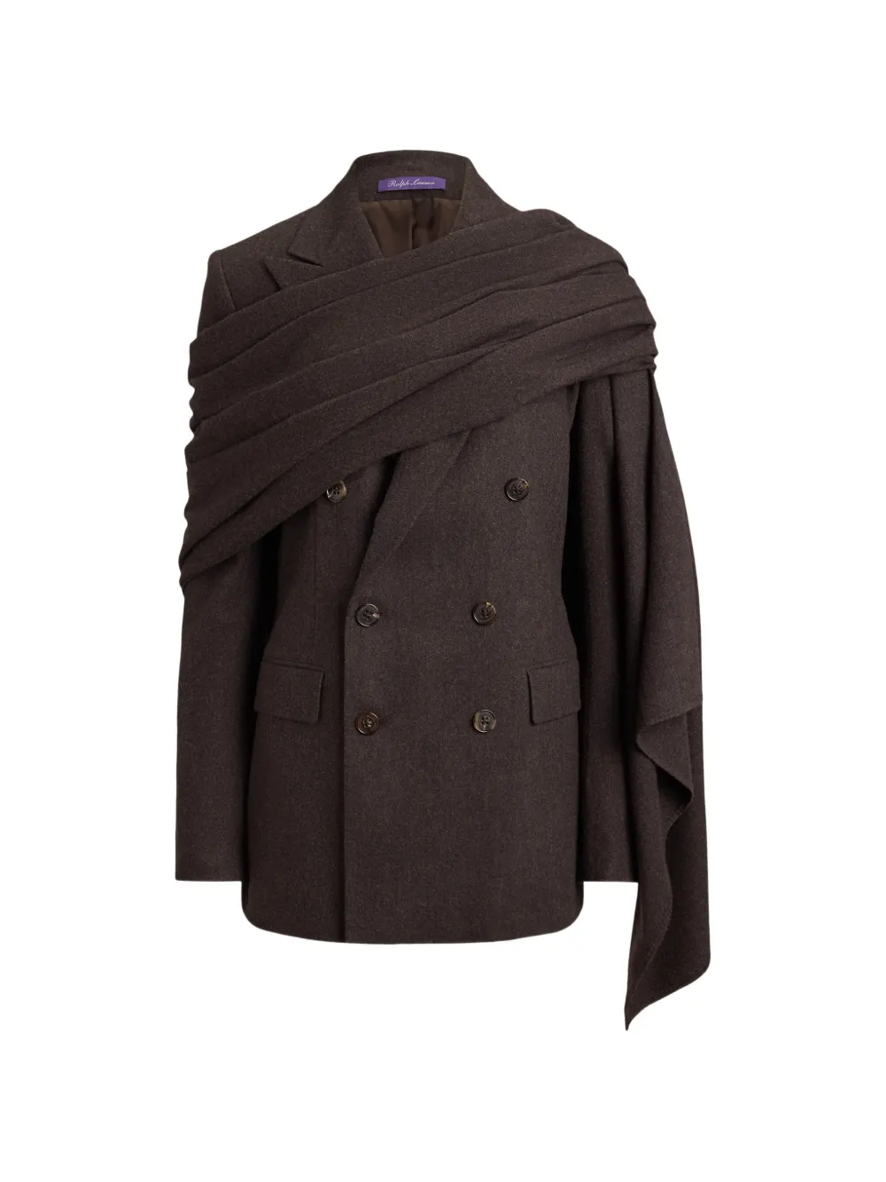 Ralph Lauren Collection blazer Rolland en laine - Marron Ralph Lauren Collection blazer Rolland en laine - Marron