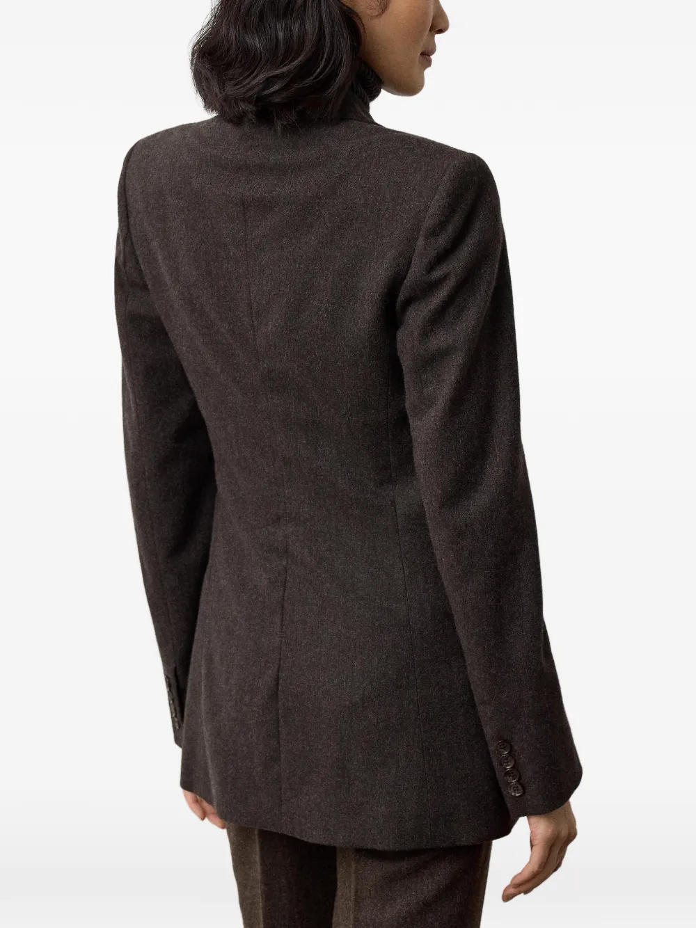 Ralph Lauren Collection Rolland wollen blazer Bruin