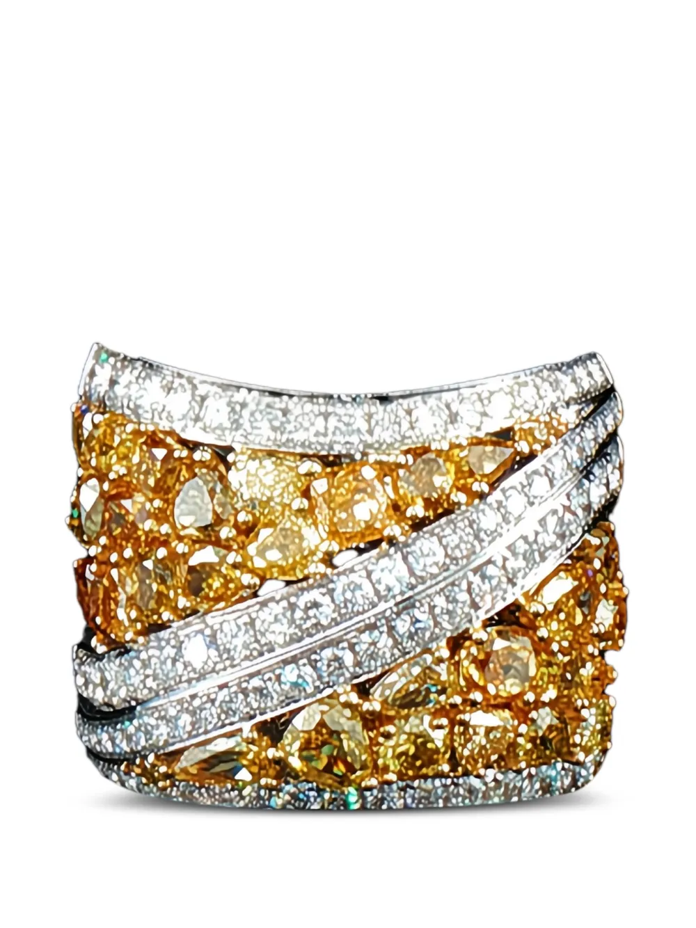 HYT Jewelry cocktail diamond ring - Argento