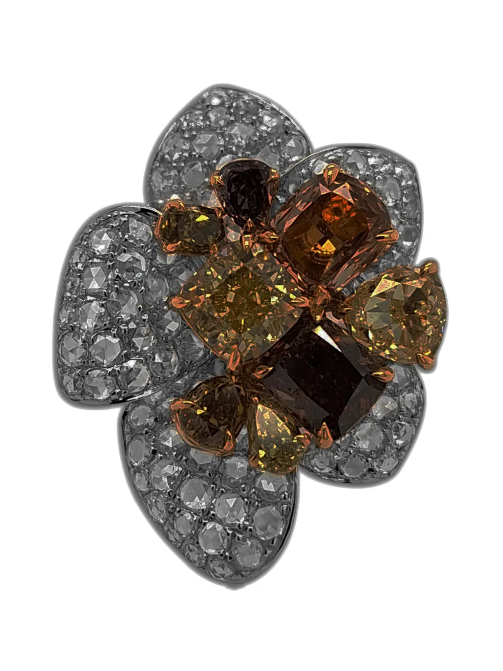 HYT Jewelry cocktail diamond ring - Argento