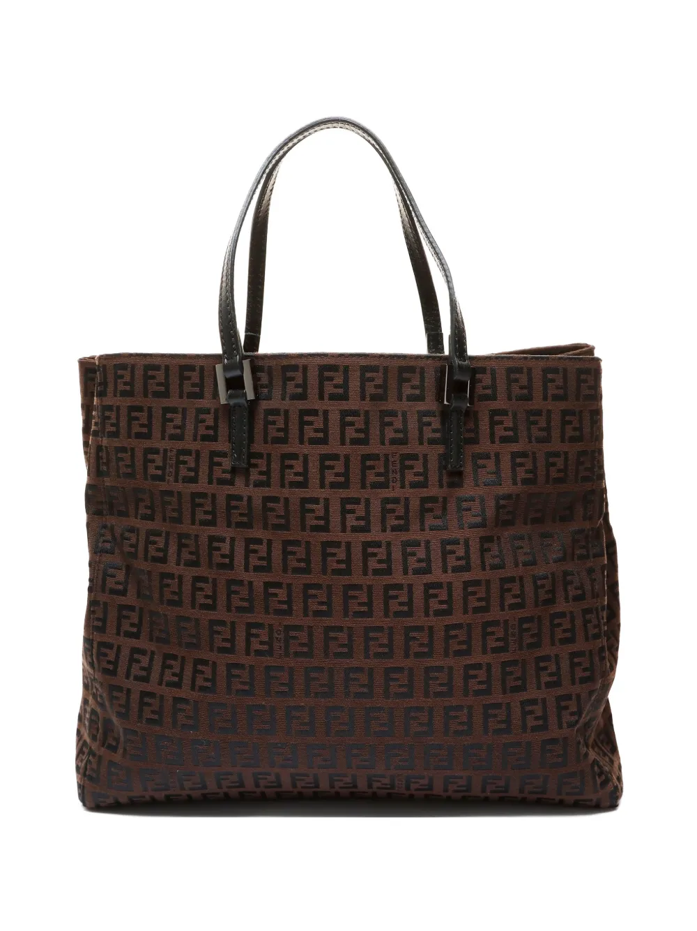 Fendi Pre-Owned 1990-2000s Zucchino canvas tote bag - Marrone