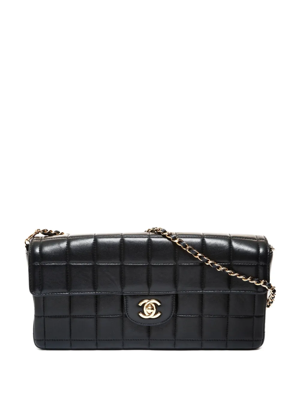 CHANEL Pre-Owned 2000-2002 Chocolate Bar shoulder bag - Schwarz