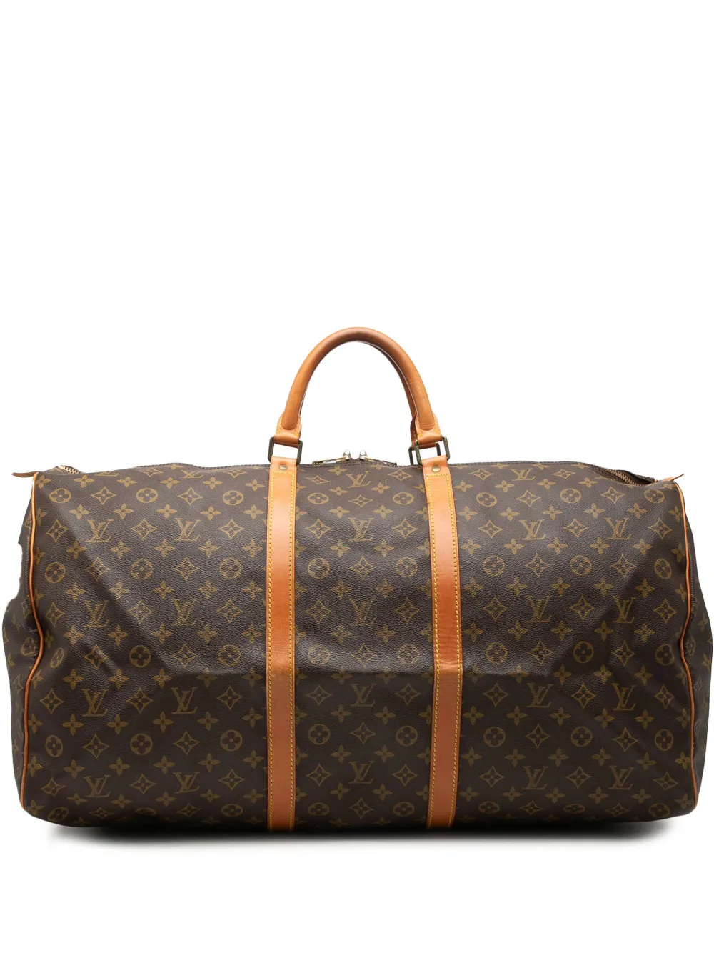 Louis Vuitton Pre-Owned 1987 Monogram Keepall 60 travel bag - Marrone