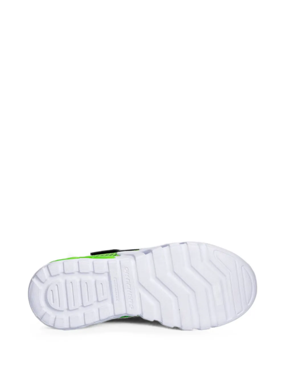 Skechers Lights Flex-Glow Elite Vorlo touch-strap sneakers Groen