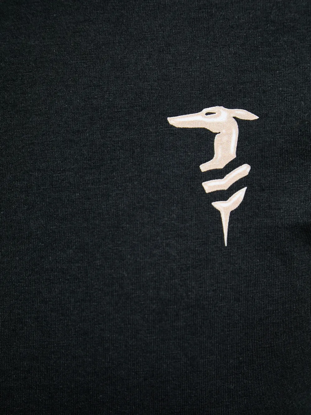 Trussardi T-shirt met logoprint Zwart