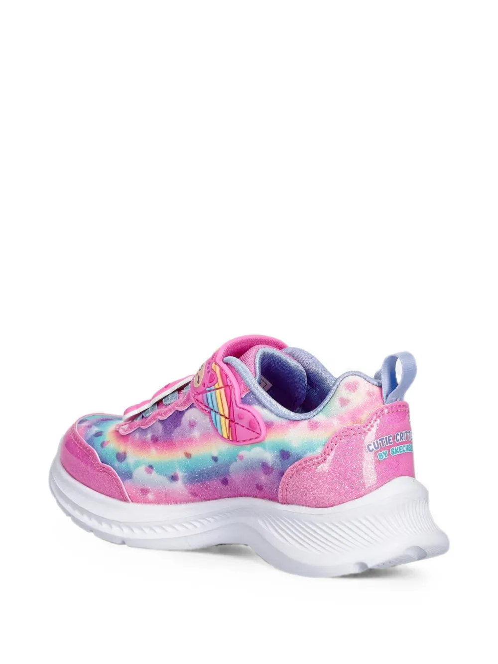 Skechers Sneakers met glitter-effect Roze