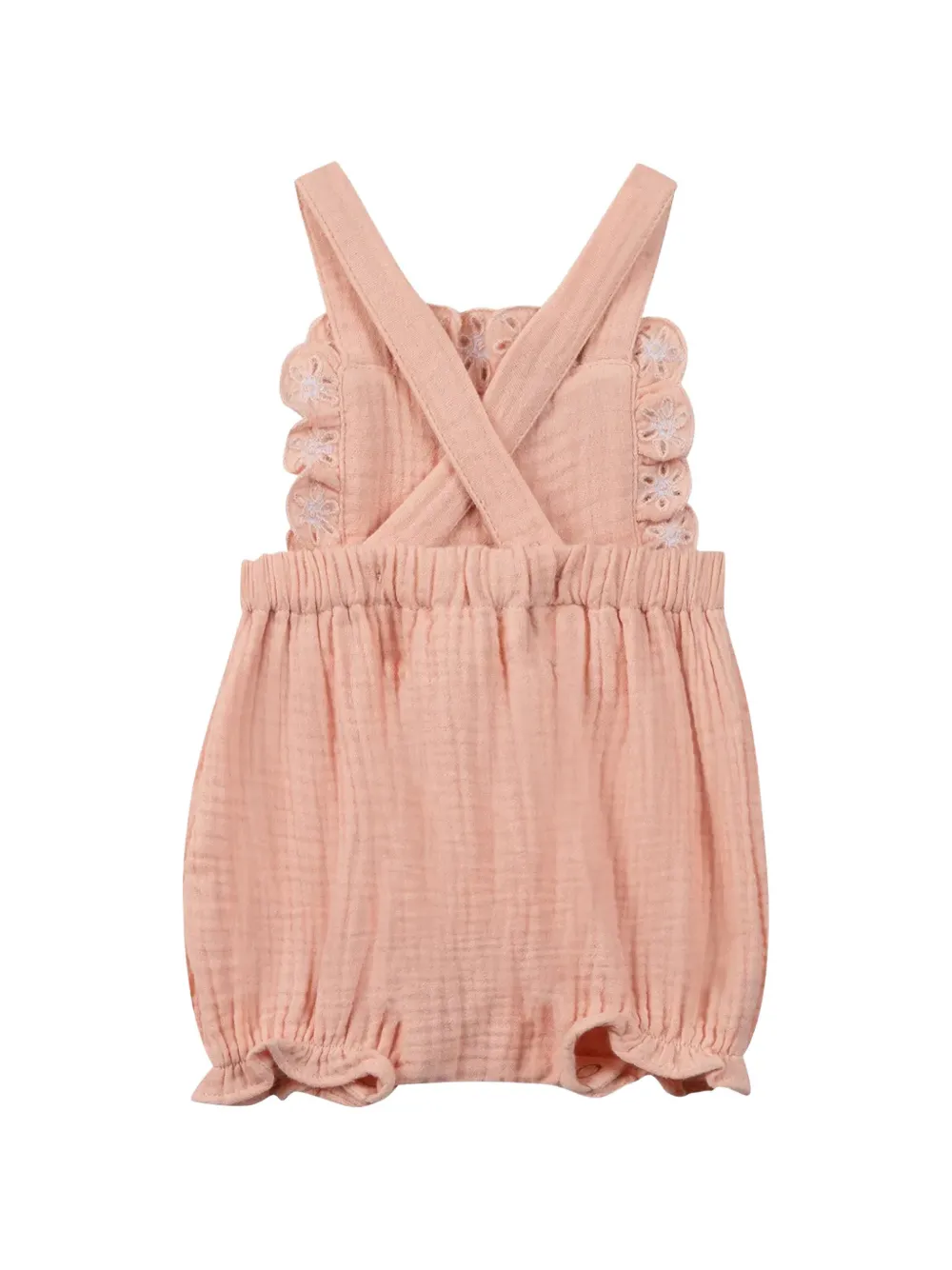 Tartine Et Chocolat Romper met gewelfde afwerking en geborduurd logo Roze