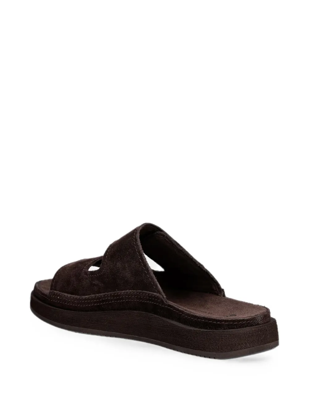 Timberland touch-strap suede slides Bruin