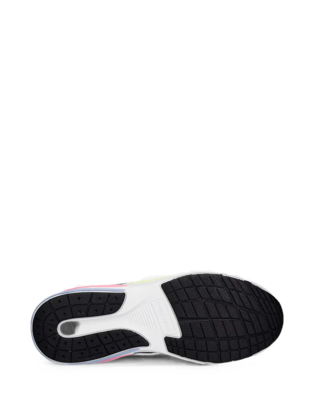 Skechers Sneakers met mesh vlakken Zwart