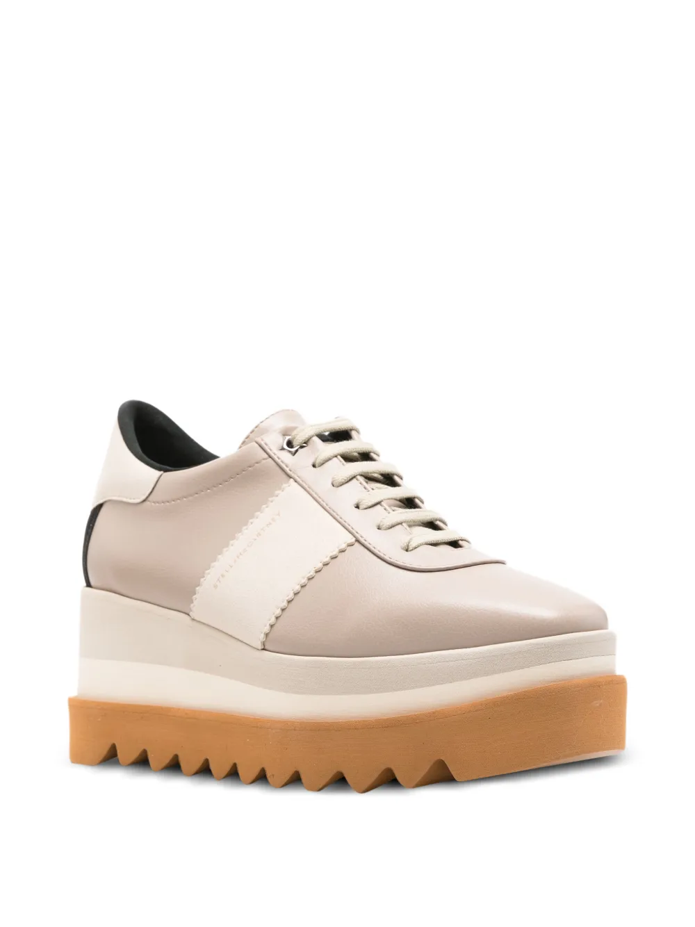 Stella McCartney Elyse platform sneakers Beige