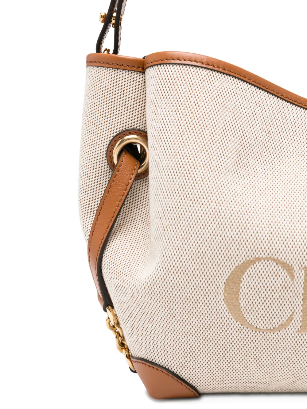 Chloé Kleine Double Carrie shopper Beige