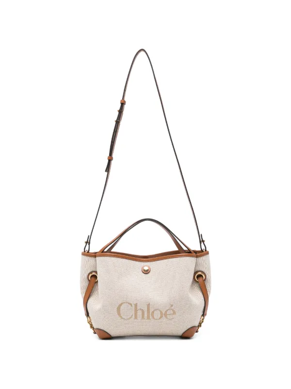 Chloé Small Clover Bag in Neutrals