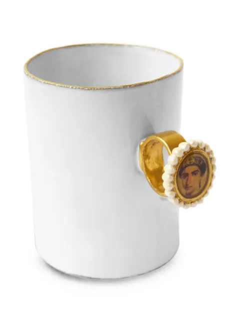 Astier De Villatte Fayum Portrait of Lady Ring cup