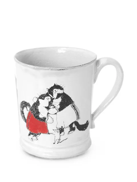 Astier De Villatte x Grace Coddington Blanket and Jimi's Break mug