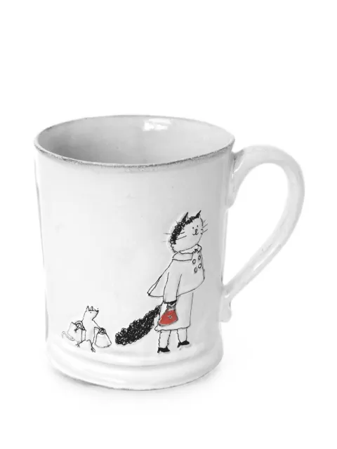 Astier De Villatte x Grace Coddington Keeping Up mug