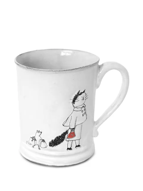 Astier De Villatte x Grace Coddington Keeping Up mug