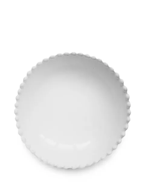 Astier De Villatte Adélaïde bobble-trim soup plate