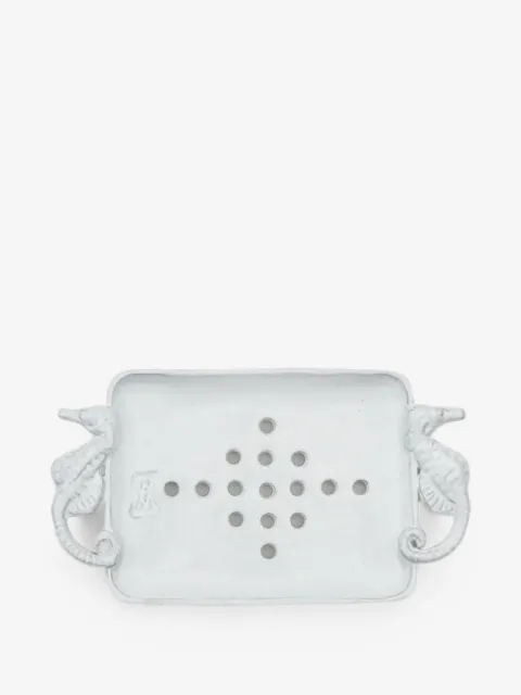 Astier De Villatte Seahorse ceramic soap dish