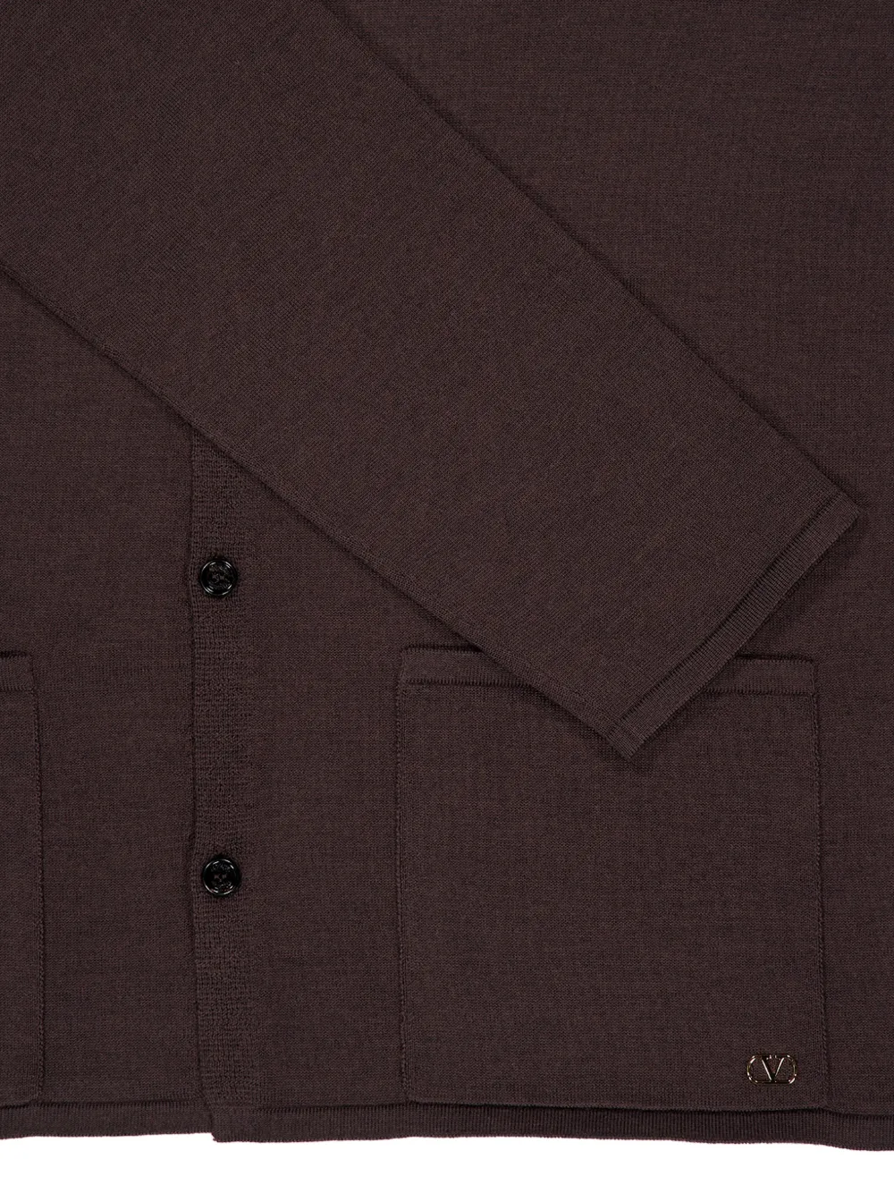 Valentino Garavani Vest met knopen Bruin