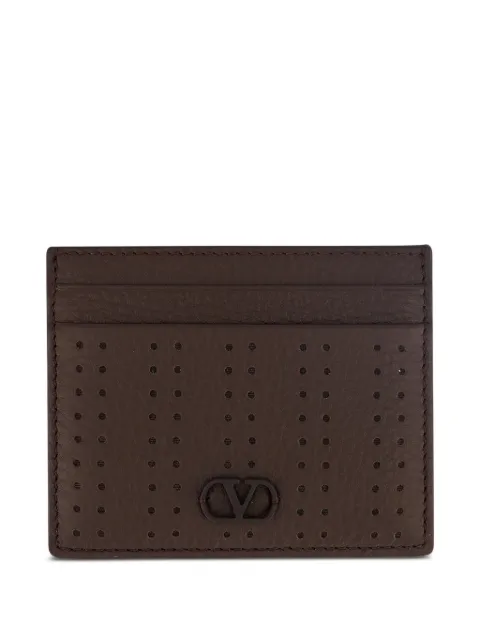 Valentino Garavani VLogo perforated wallet
