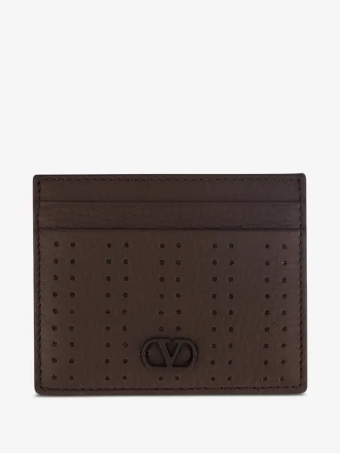 Valentino Garavani VLogo perforated wallet
