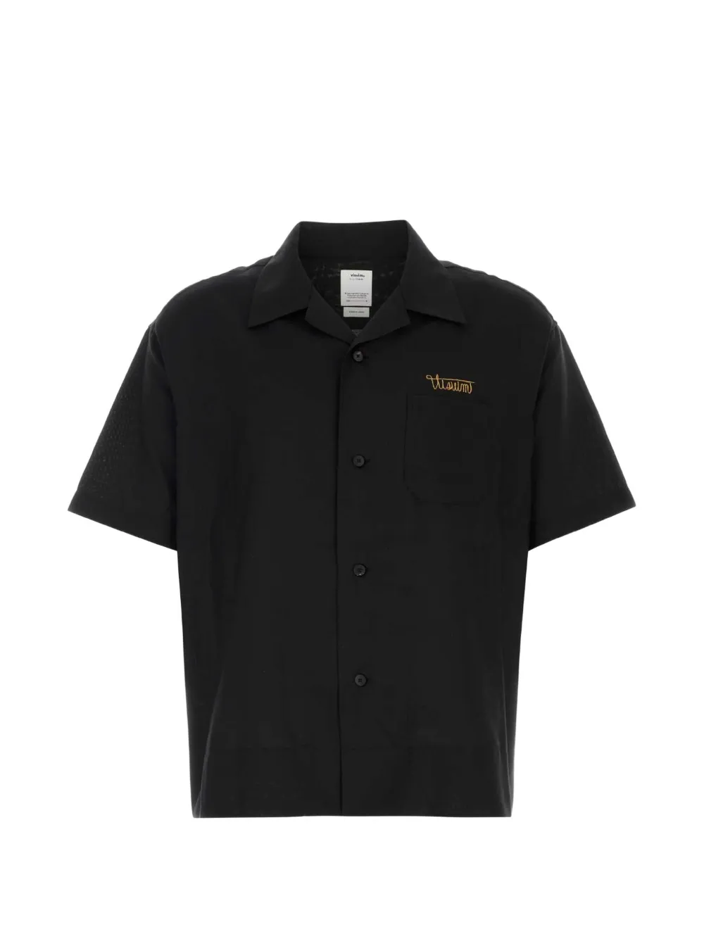 visvim embroidered shirt - Schwarz