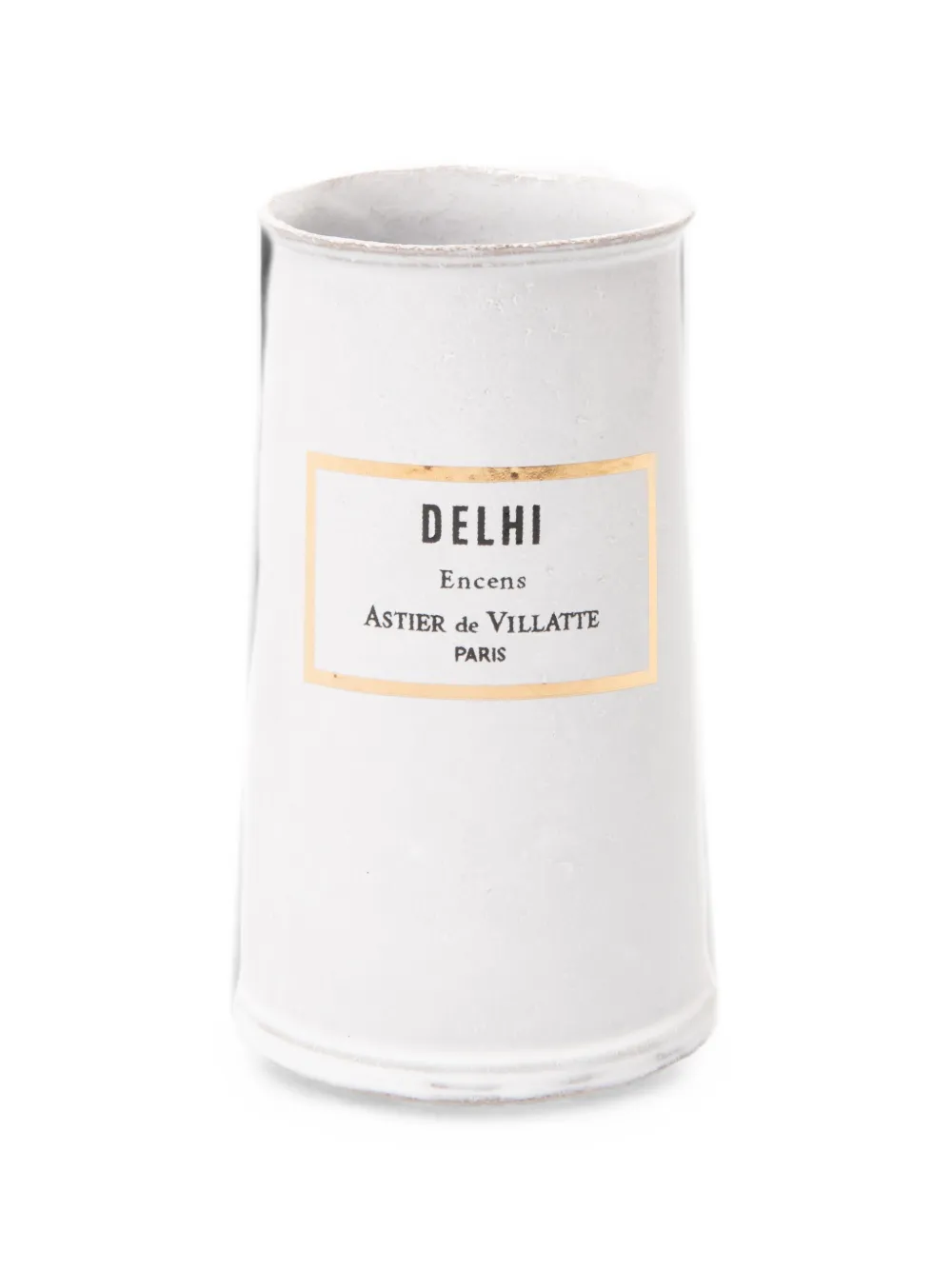 Astier De Villatte Delhi incense vase - Bianco