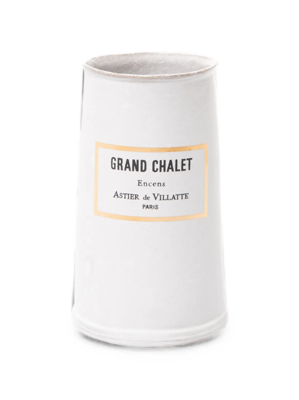Astier De Villatte Grand Chalet incense vase - Bianco