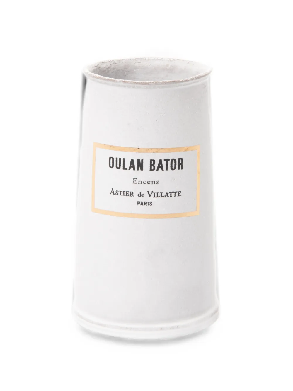 Astier De Villatte Oulan Bator ceramic vase - Bianco