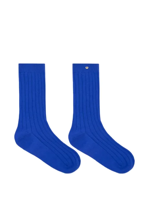 Maje ribbed-knit socks