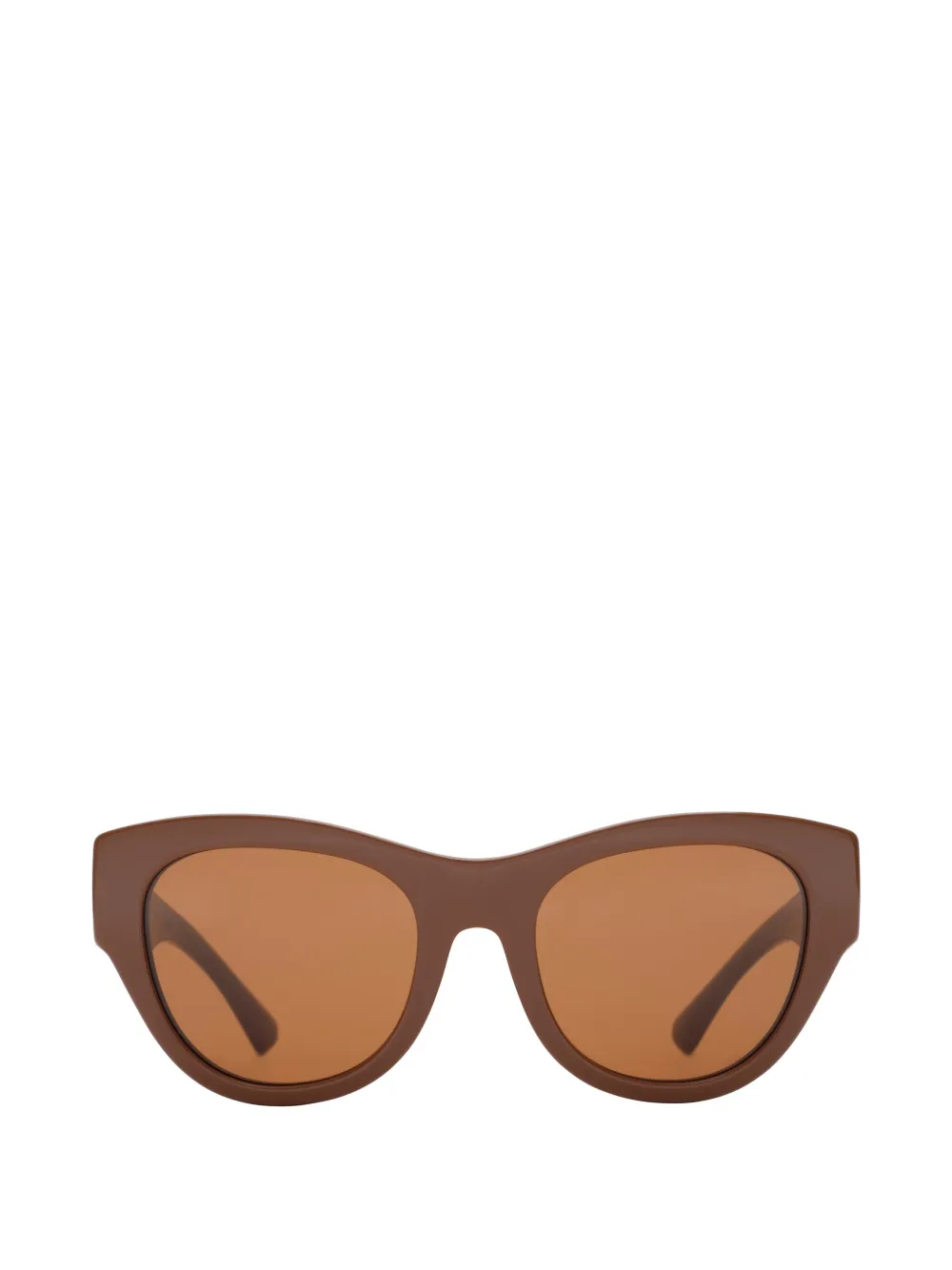 Burberry Knight round sunglasses - Braun