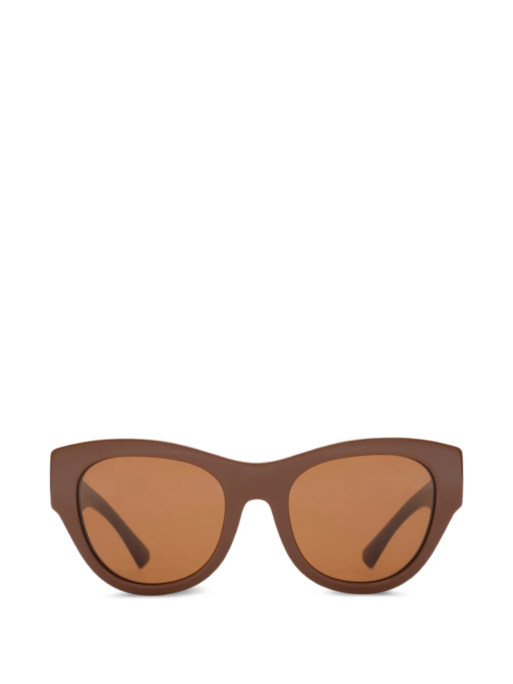 Burberry Knight round sunglasses - Braun