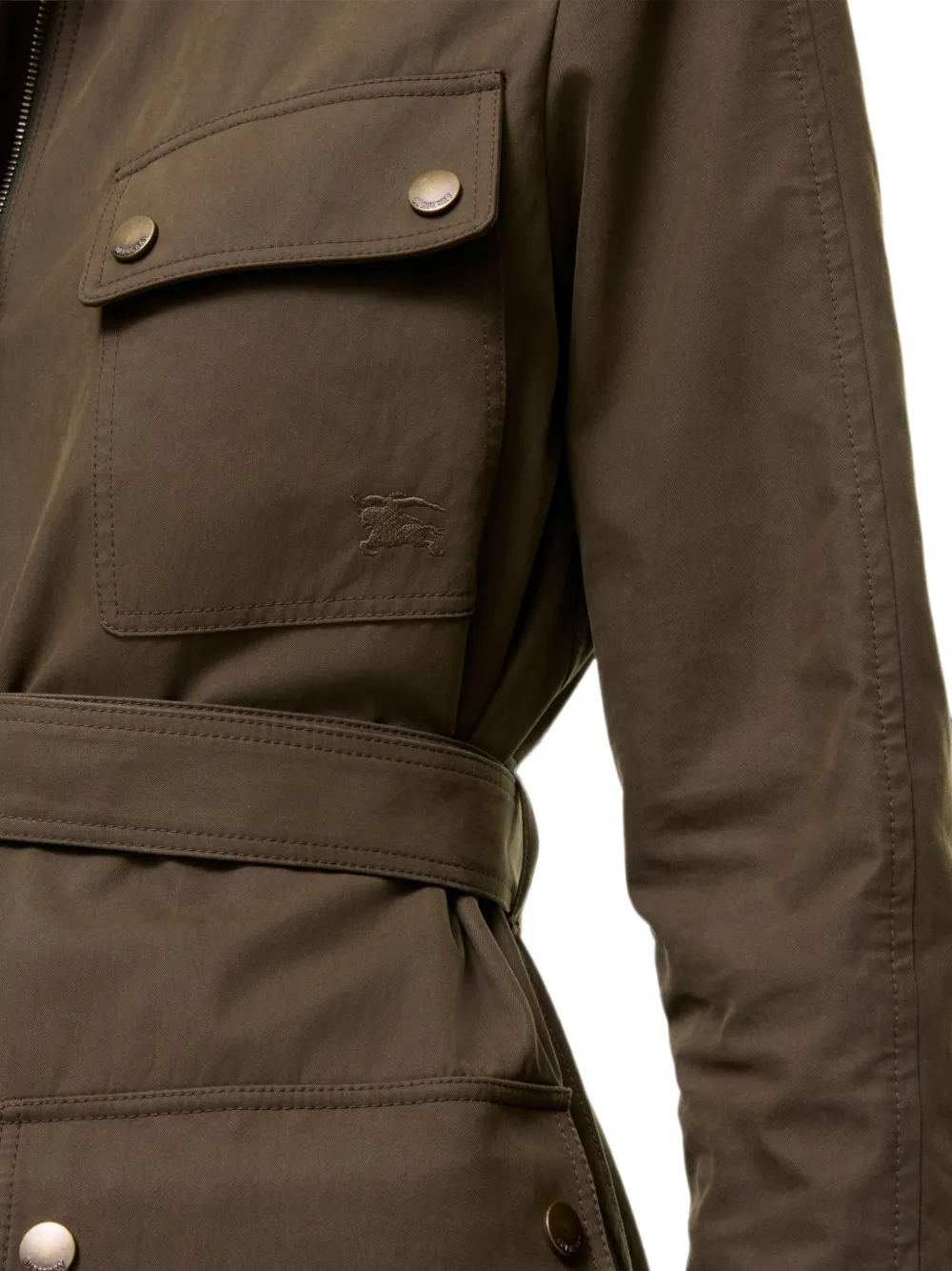 Burberry gabardine safarijack Bruin